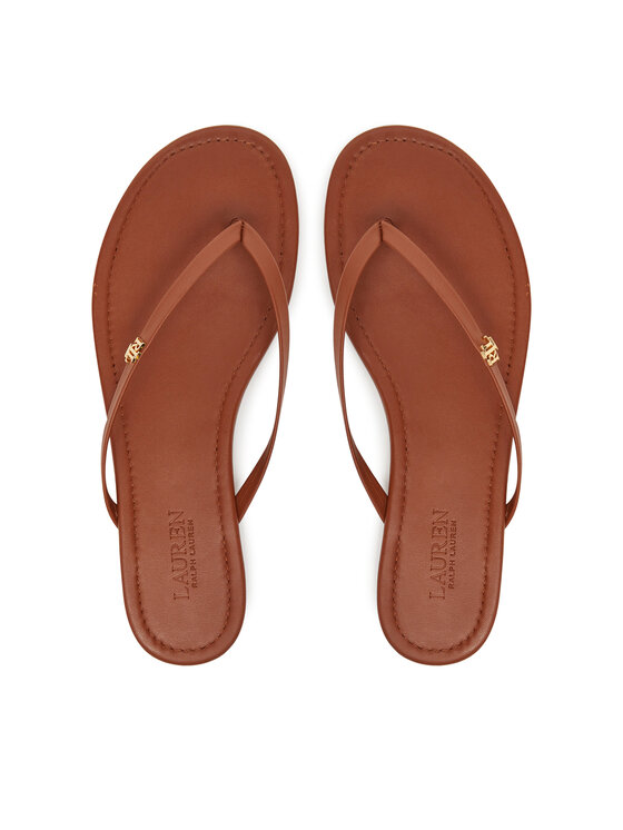 LAUREN RALPH LAUREN Japonki Raquel 802953931006 Brązowy