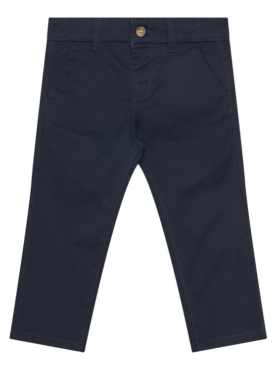 Mayoral Chinosy 522 Granatowy Slim Fit