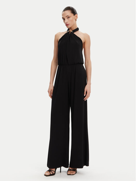 ACCESS FASHION Kombinezon 53-5512-169 Czarny Regular Fit