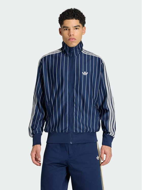 adidas Bluza Firebrid Pinstripes Track Top KR7228 Granatowy Regular Fit