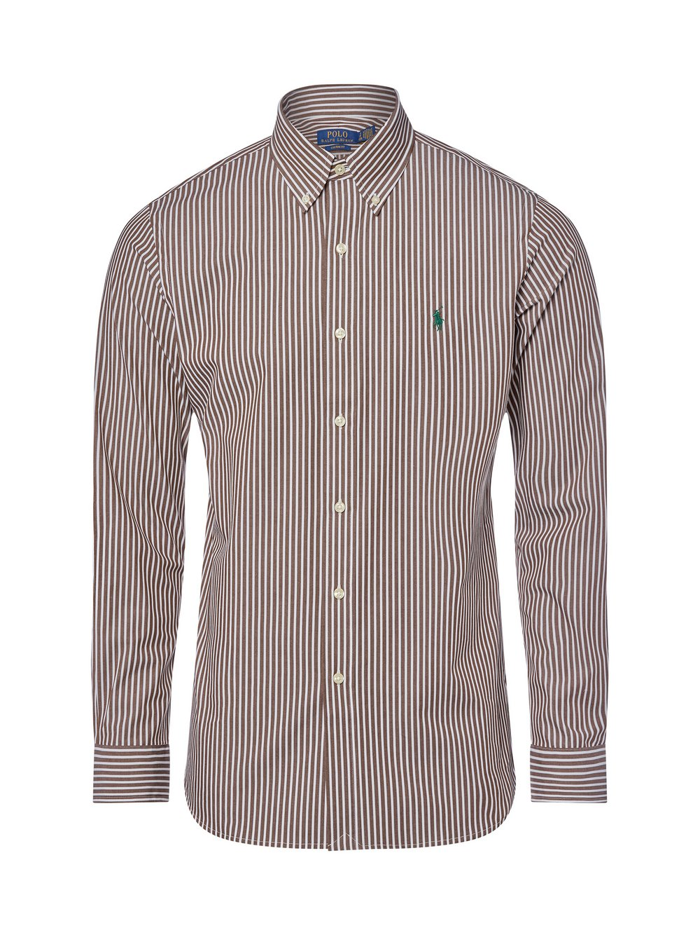 Polo Ralph Lauren Koszula męska Mężczyźni Regular Fit Bawełna brązowy|biały, M