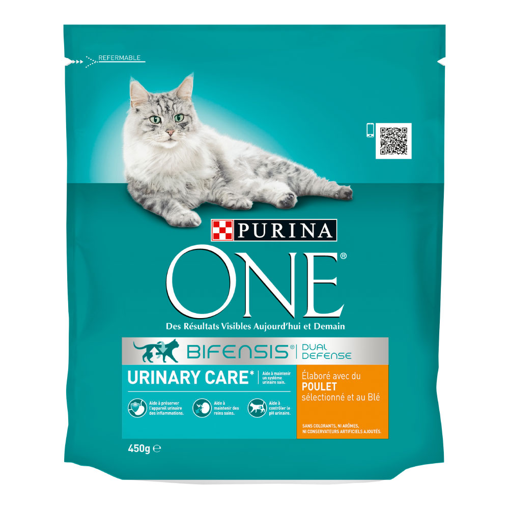 25% taniej! Purina ONE, karma sucha, 2 x 450 g / 650 g / 750 g - Urinary Care, kurczak, 2 x 450 g