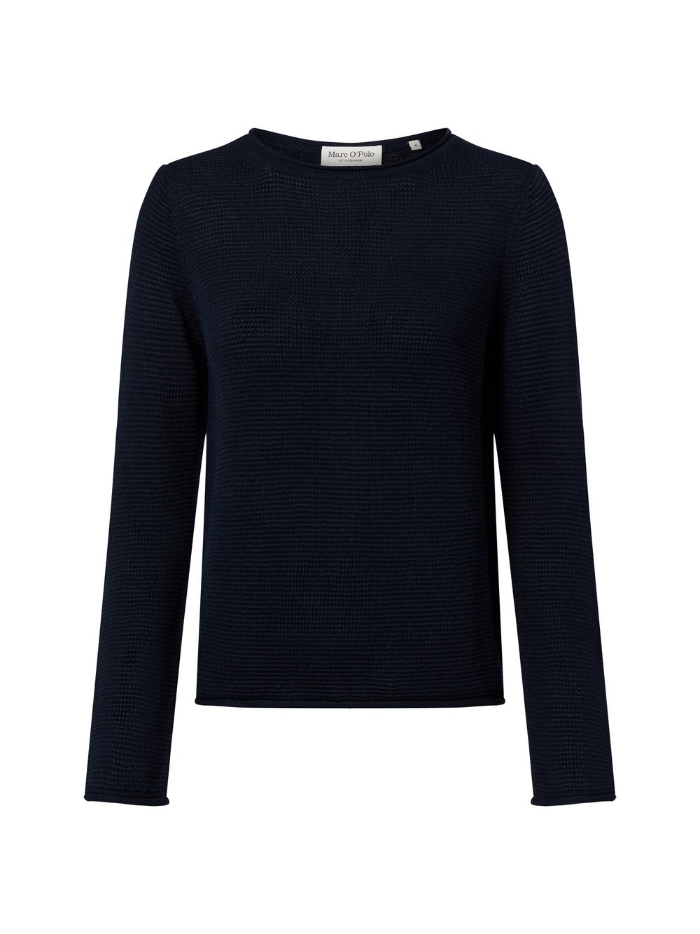 Marc O'Polo Sweter damski z dzianiny Kobiety Bawełna niebieski, M