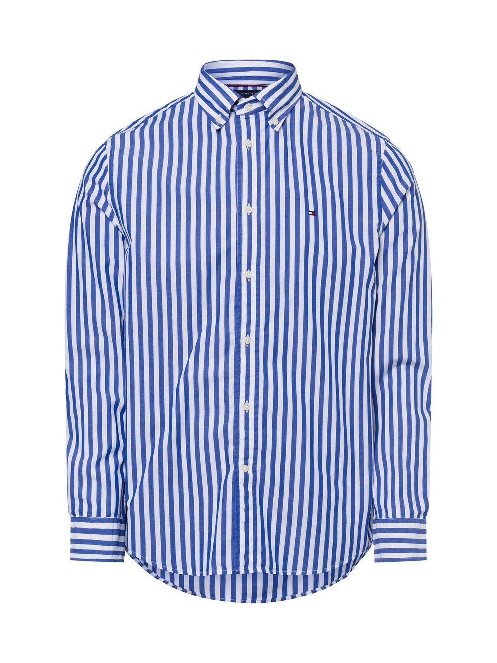 Tommy Hilfiger Męska koszula casual Mężczyźni Regular Fit Bawełna niebieski, M