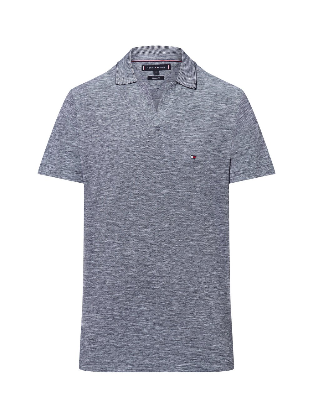 Tommy Hilfiger Męska koszulka polo Mężczyźni Bawełna niebieski, S
