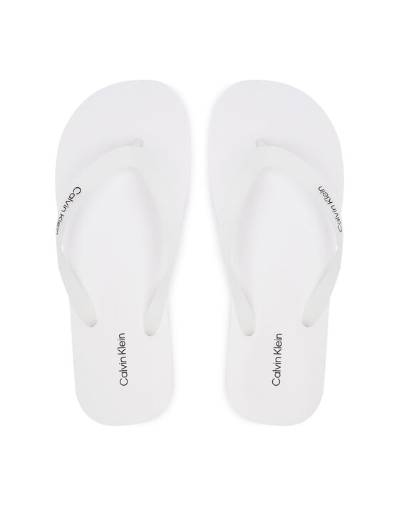 Calvin Klein Japonki Logo Strap HM0HM02105 Biały