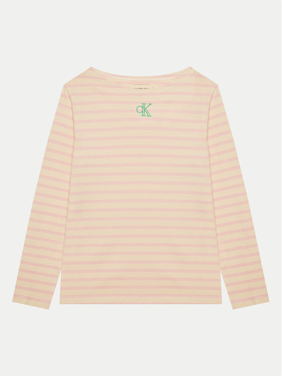 Calvin Klein Jeans Bluzka IG0IG02798 Różowy Regular Fit