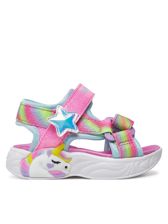 Skechers Sandały Unicorn Dreams Sandal-Dreamy Unicorns 303107N/PKMT Różowy