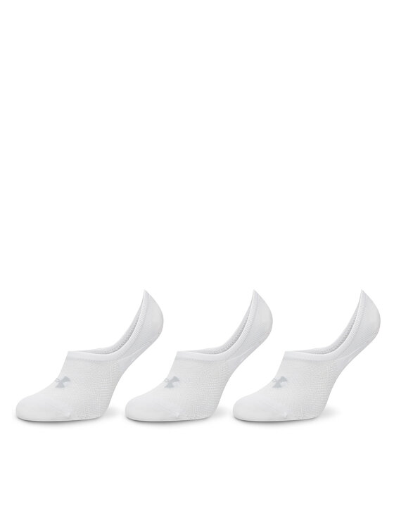 Under Armour Zestaw 3 par stopek unisex Breathe Lite 1370075 Biały
