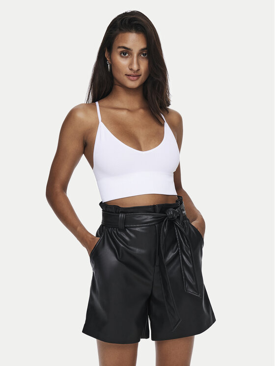 ONLY Biustonosz top Vicky 15201539 Biały miniaturka