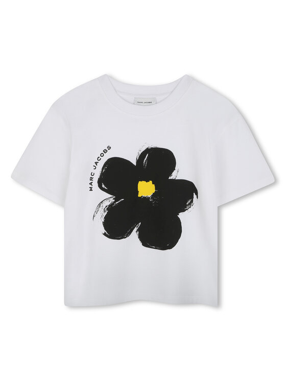 Marc Jacobs T-Shirt W60465 Biały Regular Fit