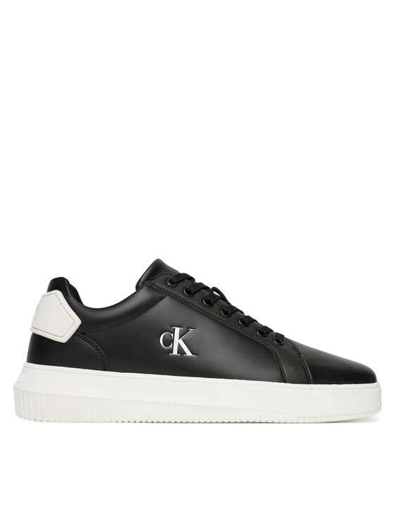 Calvin Klein Jeans Sneakersy Chunky Cupsole Ru Patch Lth YM0YM01296 Czarny