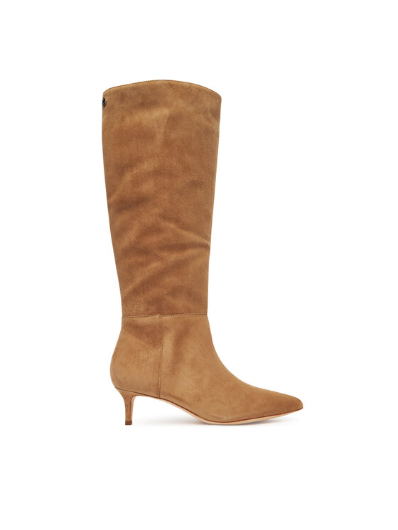 LAUREN RALPH LAUREN Kozaki 802967811001 Brązowy