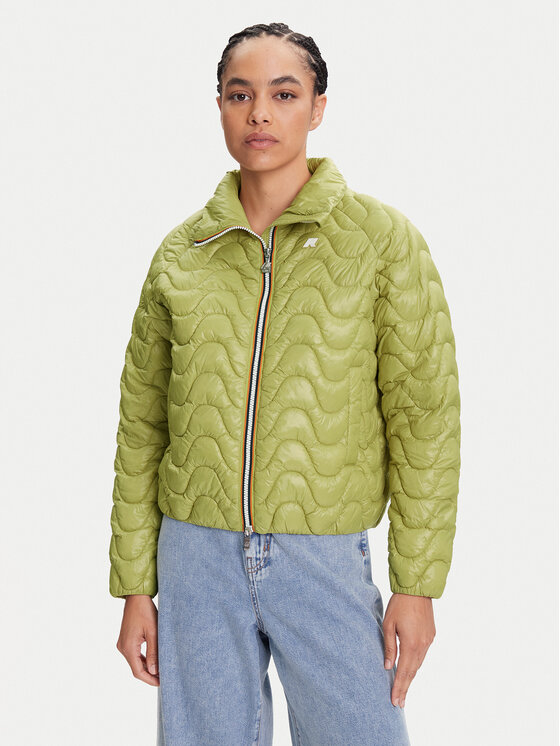 K-Way Kurtka przejściowa Soje K71421W Zielony Slim Fit