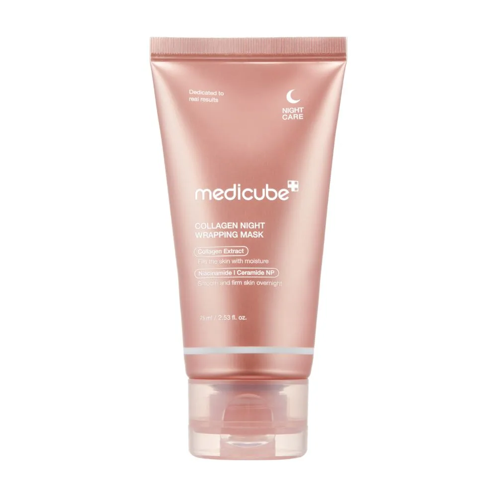 Medicube Collagen Night Wrapping Mask Ujędrniająca maska na noc z kolagenem 75 ml