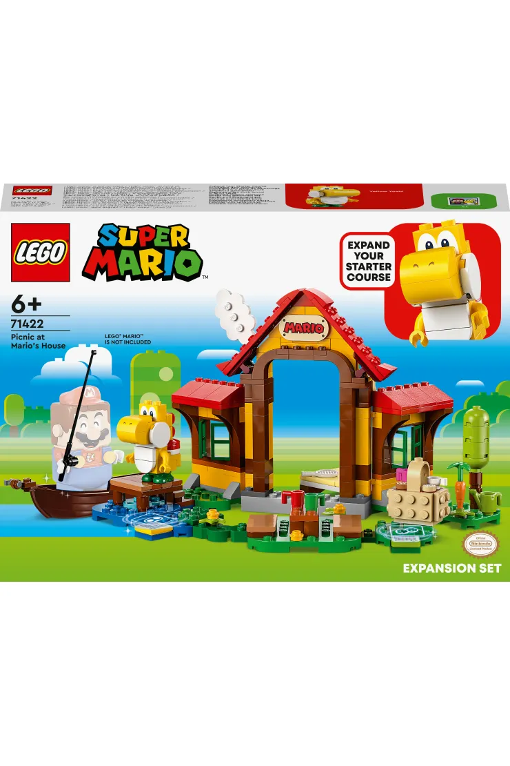 LEGO Super Mario Piknik w domu Mario — zestaw rozszerzający 71422