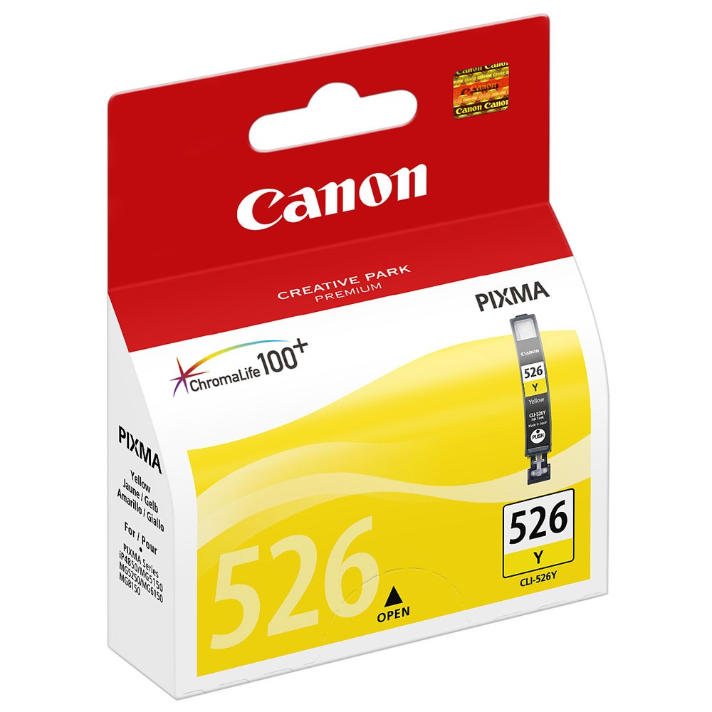 Canon Tusz CLI526 ŻÓŁTY CLI-526Y miniaturka
