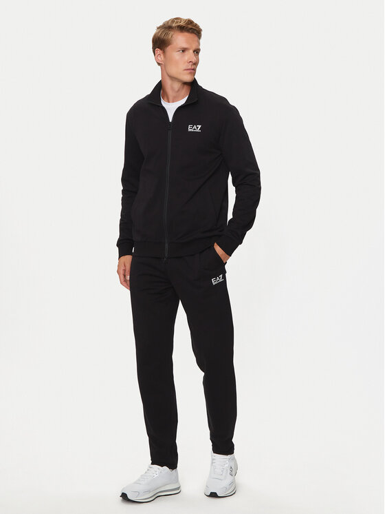 EA7 Emporio Armani Dres 8NPV61 PJVRZ 1200 Czarny Regular Fit