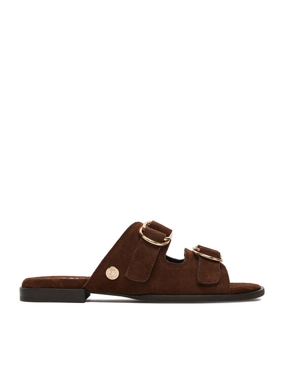 U.S. Polo Assn. Klapki EO-KATYA001W/6S1 Brązowy