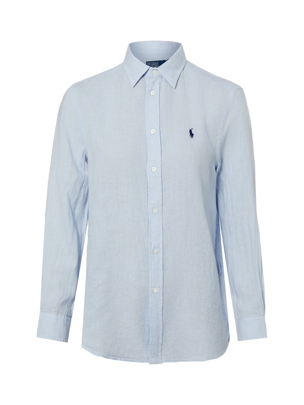Polo Ralph Lauren Lniana bluzka damska Kobiety len niebieski, XL