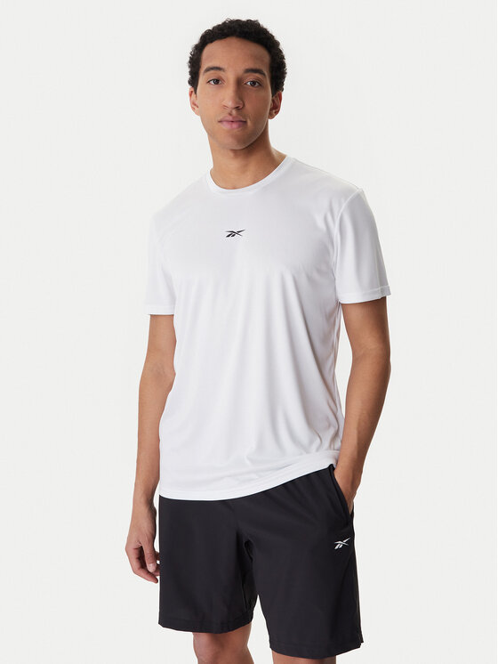 Reebok T-Shirt RK25602CCM Biały Regular Fit miniaturka