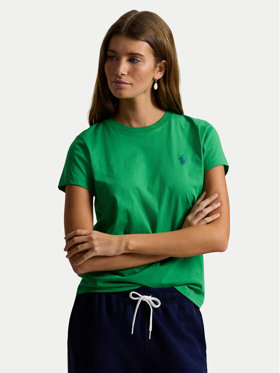 Polo Ralph Lauren T-Shirt 211B14605016 Zielony Classic Fit