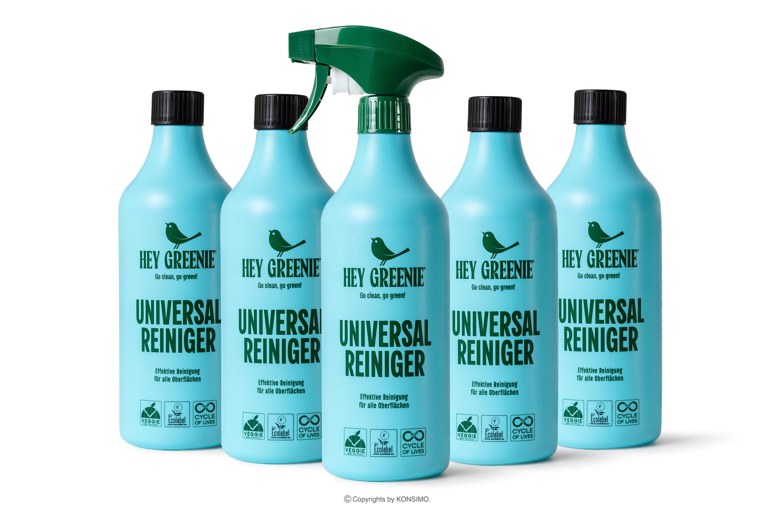 Uniwersalny środek do czyszczenia ekologiczny (5 szt.) HEY GREENIE