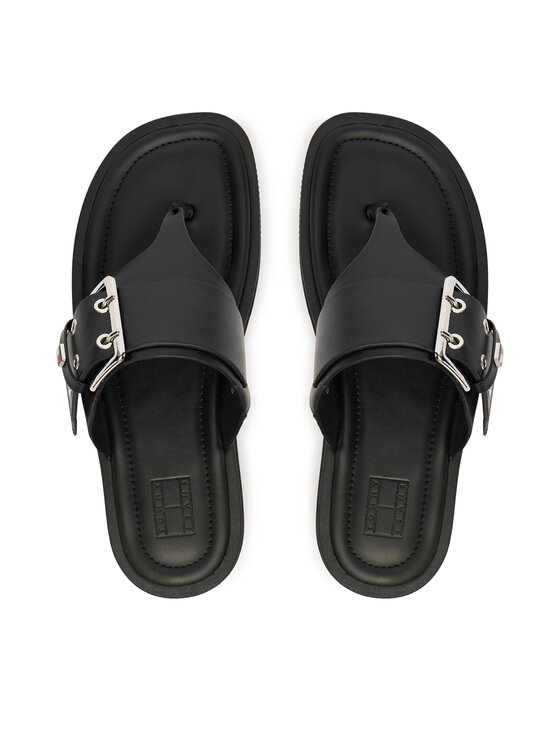 Tommy Jeans Japonki Tjw Buckle Sandal EN0EN02948 Czarny