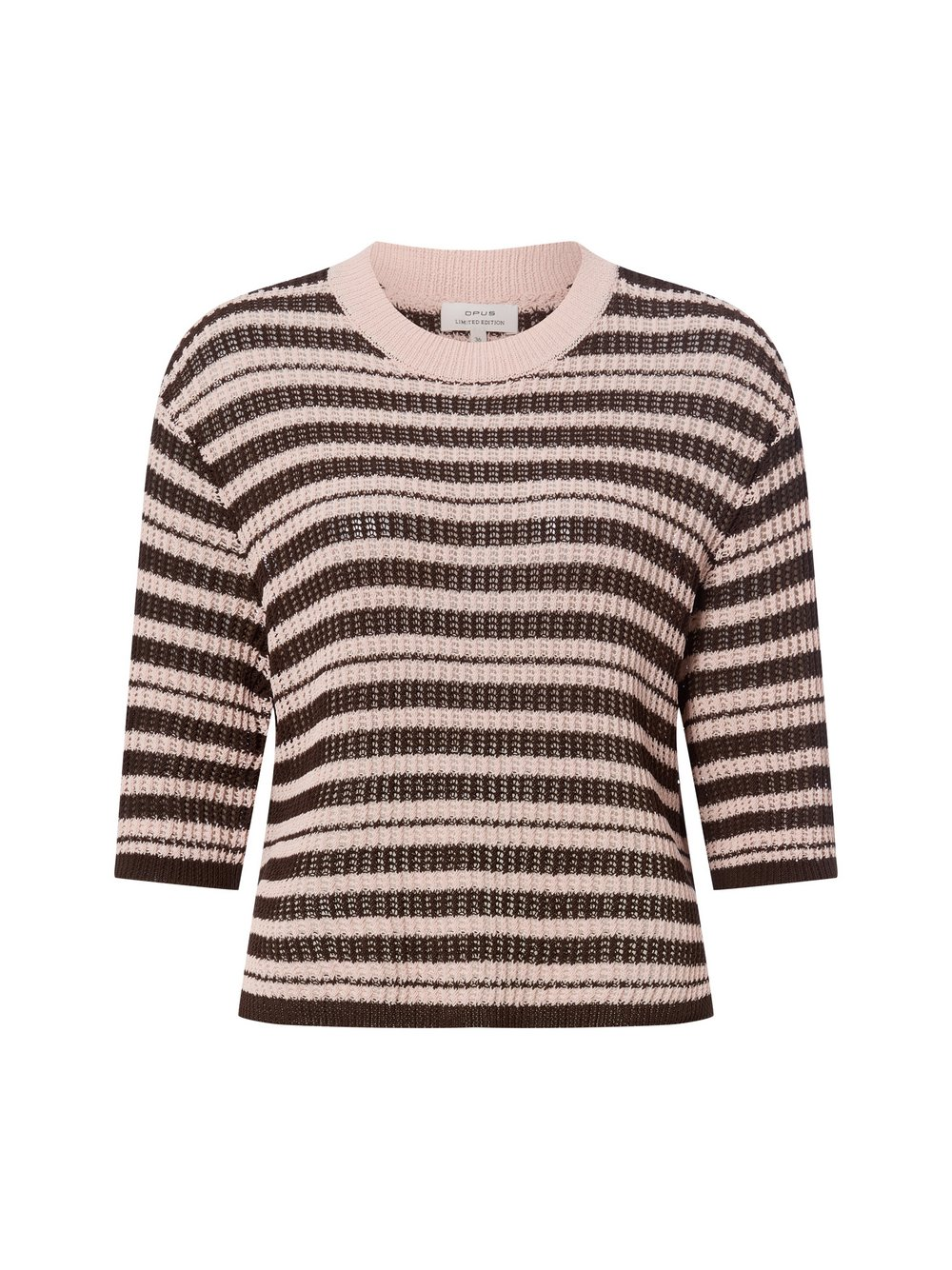 Opus Damski sweter z krótkim rękawem - Punny Kobiety różowy, 42