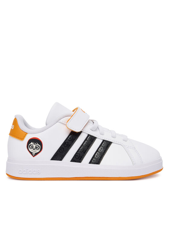 adidas Sneakersy Disney Coco Grand Court JR5623 Biały