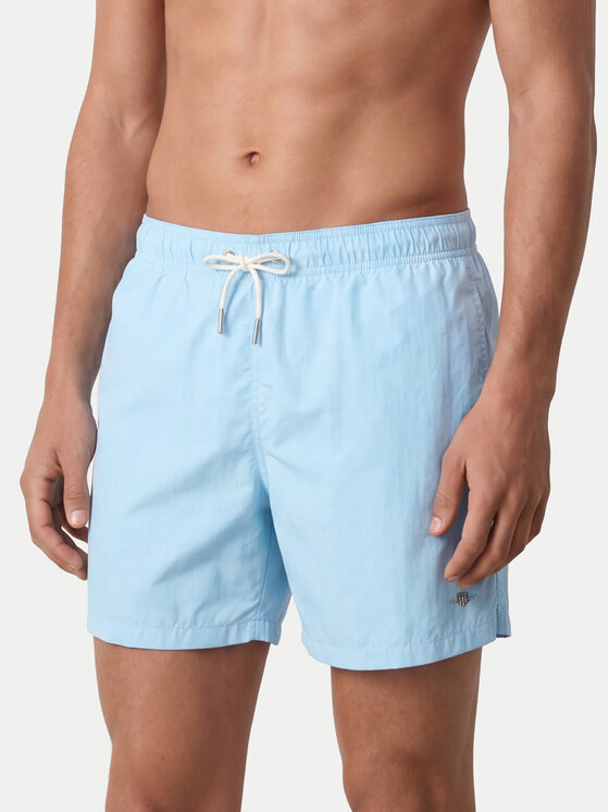Gant Szorty kąpielowe 920026000 Niebieski jasny Regular Fit