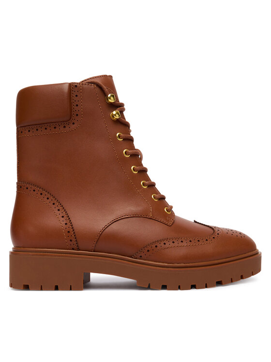 LAUREN RALPH LAUREN Trzewiki Alysn 802977885001 Brązowy