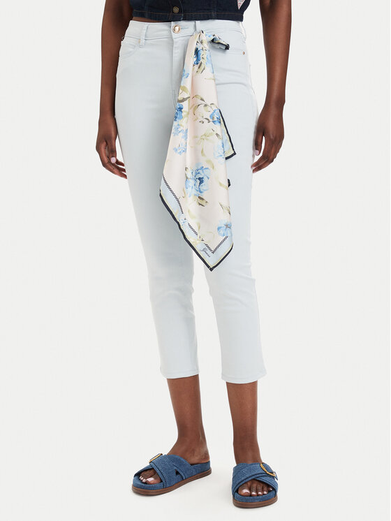 Guess Jeansy W5GA91 W93CM Niebieski jasny Skinny Fit