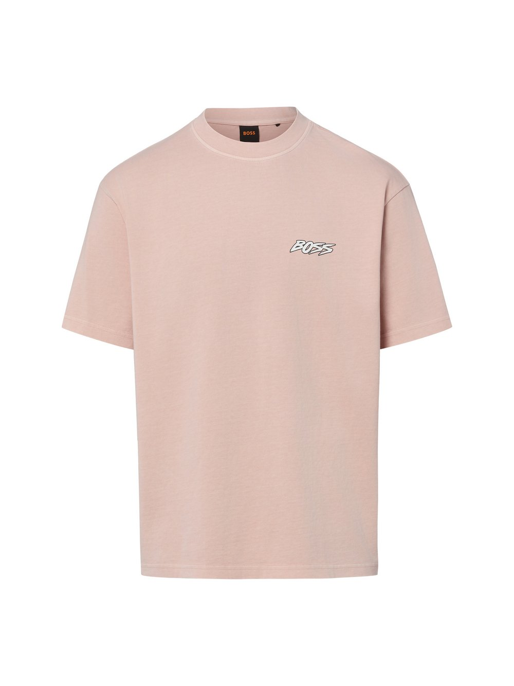 BOSS Orange Koszulka męska - Surfwash Mężczyźni Bawełna (100%) różowy, M