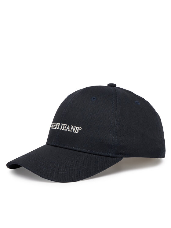 Guess Jeans Czapka z daszkiem M4BZ26 WF8V1 Granatowy