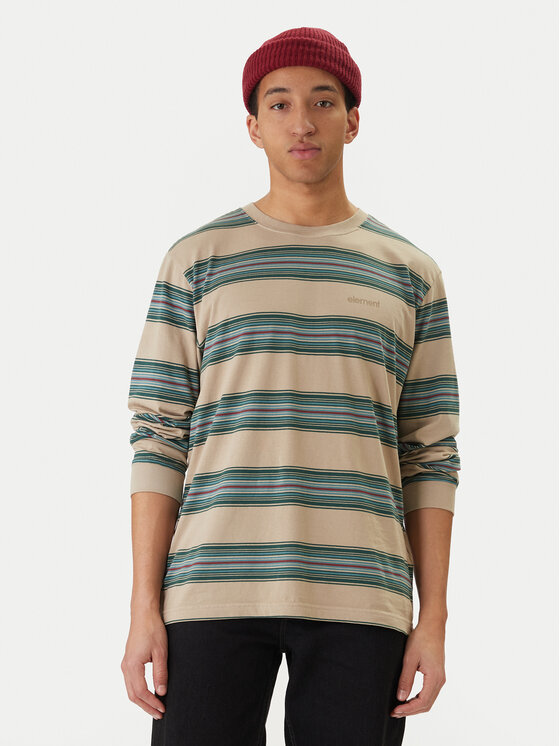 Element Longsleeve Lowcase Pigment ELYKT00176 Kolorowy Regular Fit