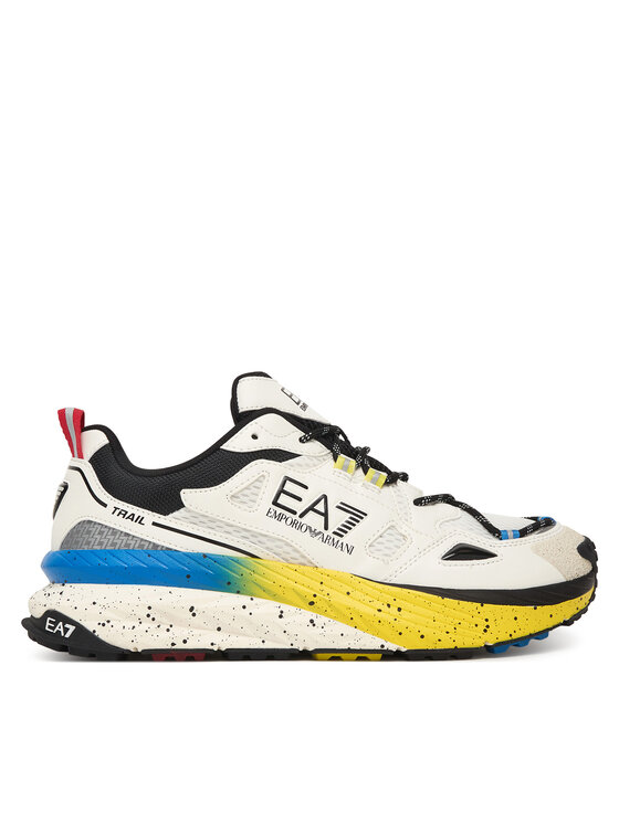 EA7 Emporio Armani Sneakersy 7X000602 AF10181 MZ701 Kremowy