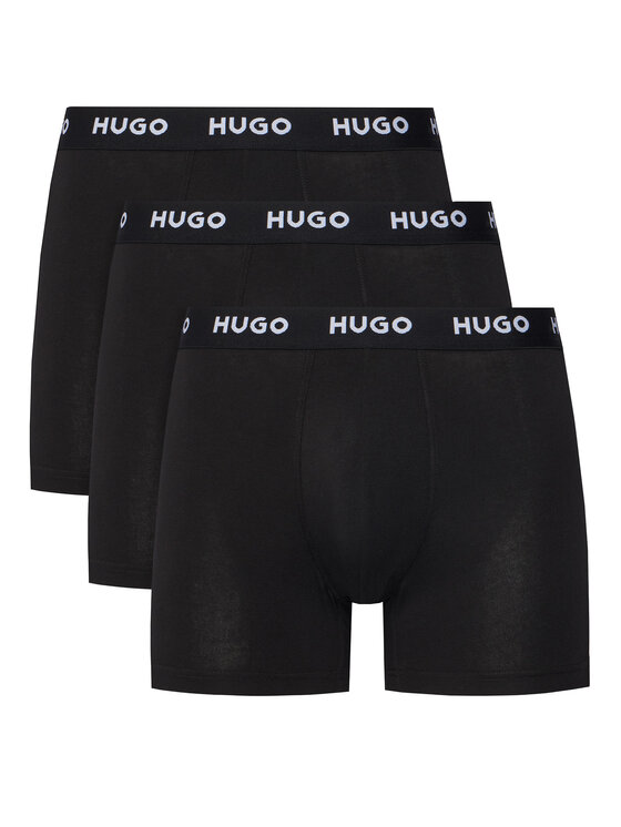 HUGO Komplet bokserek Triplet 50532613 Czarny