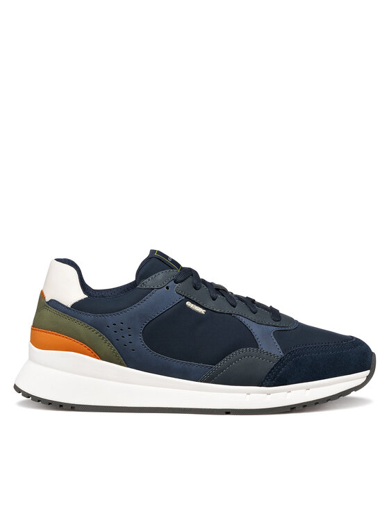 Geox Sneakersy U Branthon U65LCB 0EK11 C4KF4 Granatowy