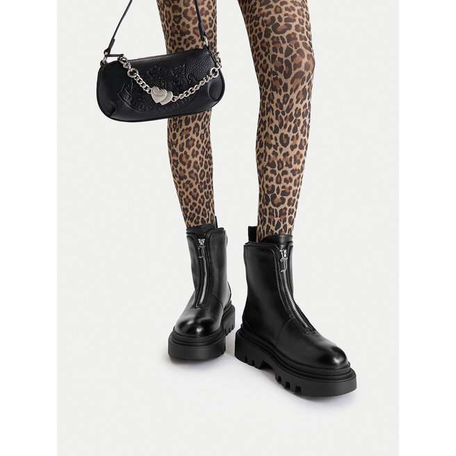 Juicy Couture Botki CEO-HY63020S-1 Czarny