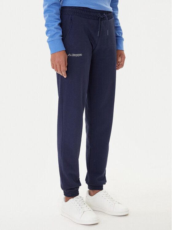 Kappa Spodnie dresowe Festa 331M34W Granatowy Regular Fit