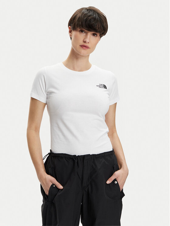The North Face T-Shirt Redbox NF0A87NM Biały Regular Fit