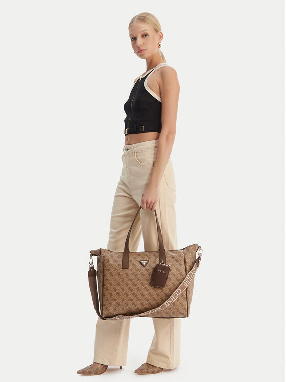 Guess Torba weekendowa Latona Travel TWHB92 11017 Brązowy