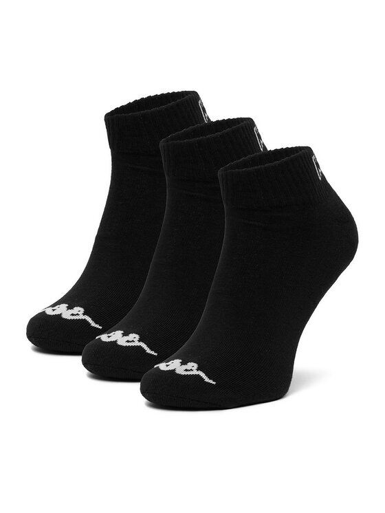 Kappa Skarpety długie CEO_KR_GOAL_SS26 (3-PACK) Czarny
