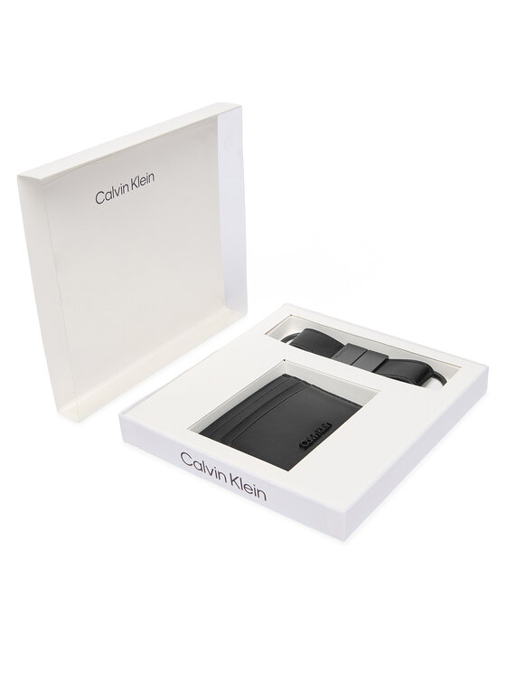 Calvin Klein Zestaw prezentowy Gs Ccholder 6Cc + Keyfob K50K512393 Czarny