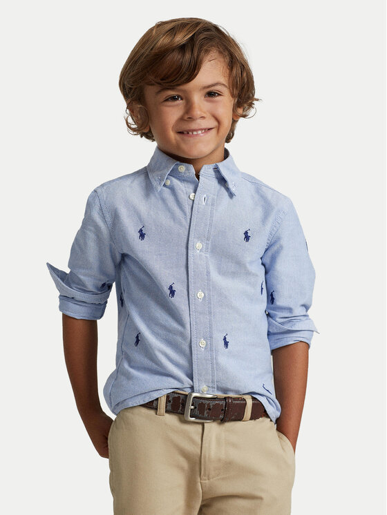 Polo Ralph Lauren Koszula 322878876001 Błękitny Regular Fit