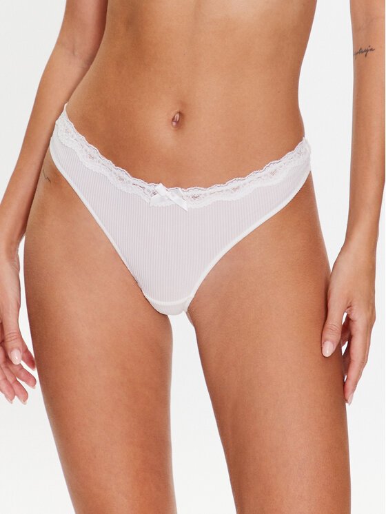 Hunkemöller Stringi Lola 192193 Biały