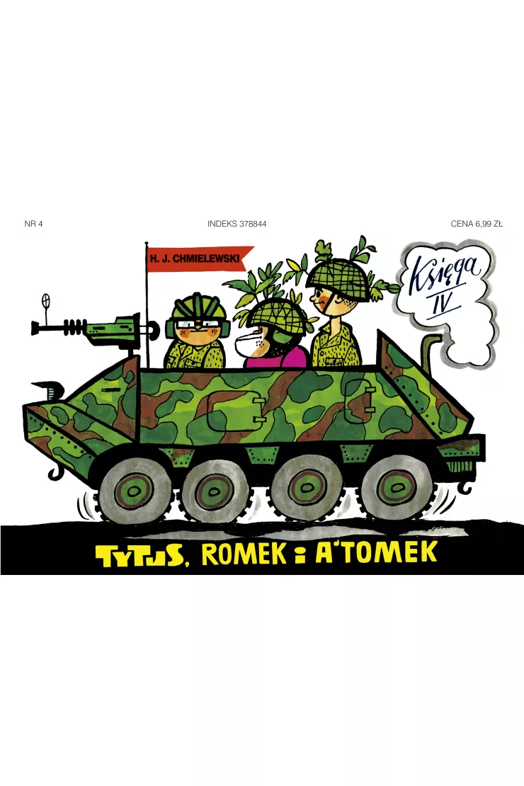 Tytus żołnierzem. Tytus, Romek i A’Tomek. Księga IV miniaturka