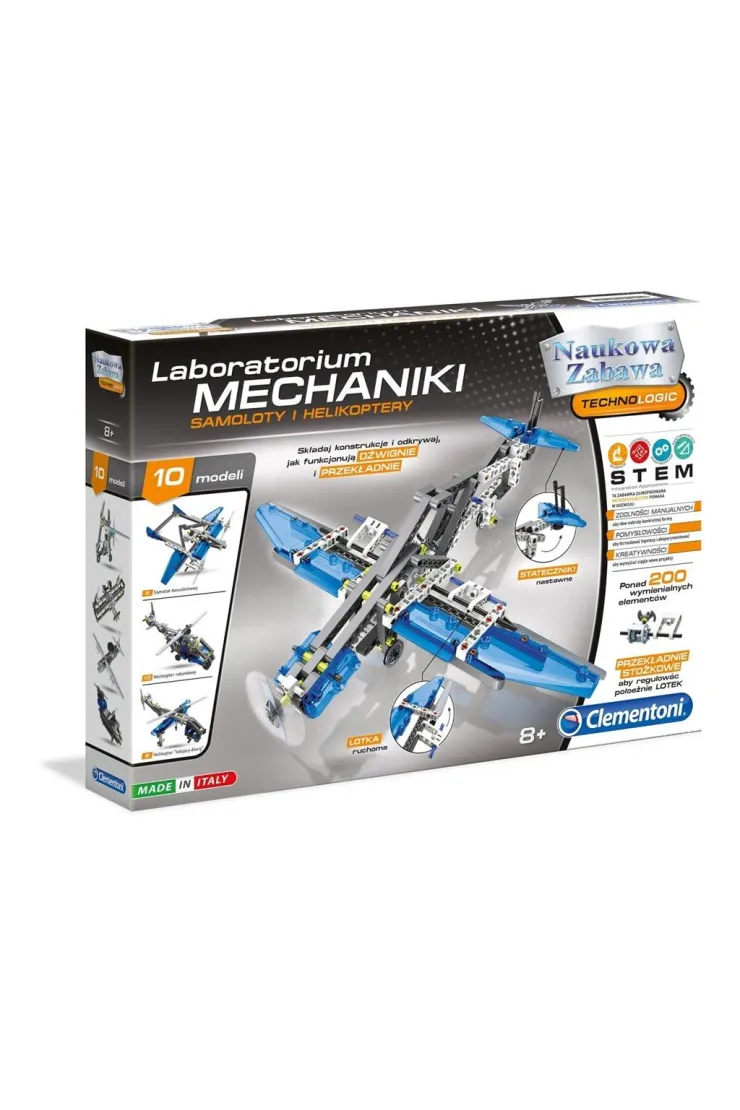 Laboratorium mechaniki. Samoloty i helikoptery