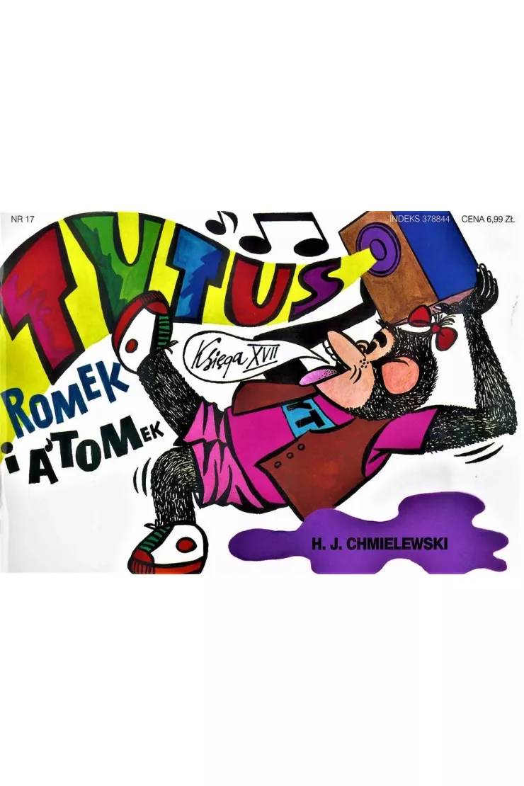Tytus muzykiem. Tytus, Romek i A’Tomek. Księga XVII miniaturka